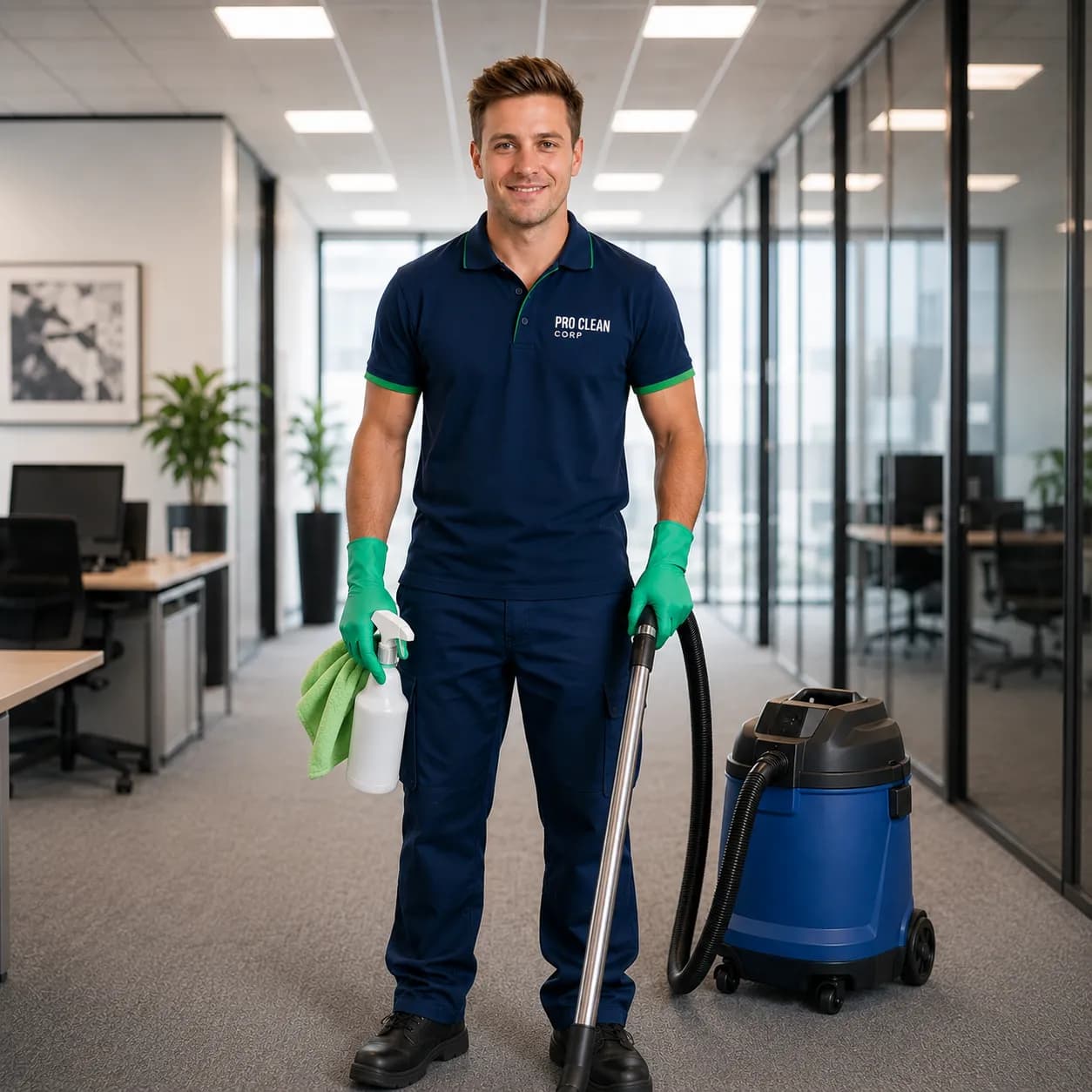 Professional commercial cleaning services in Alexandria - Pro Clean Corp