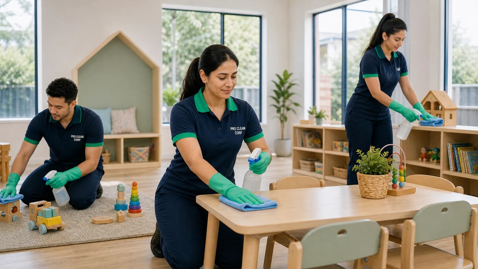 What is Childcare Cleaning and Inclusions