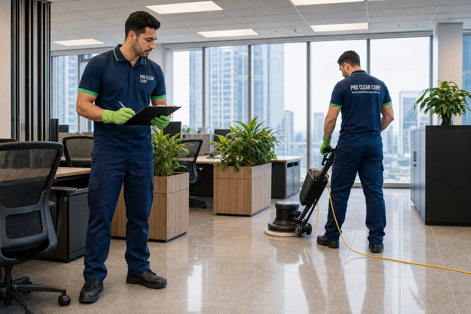 Commercial Cleaning specific areas covered