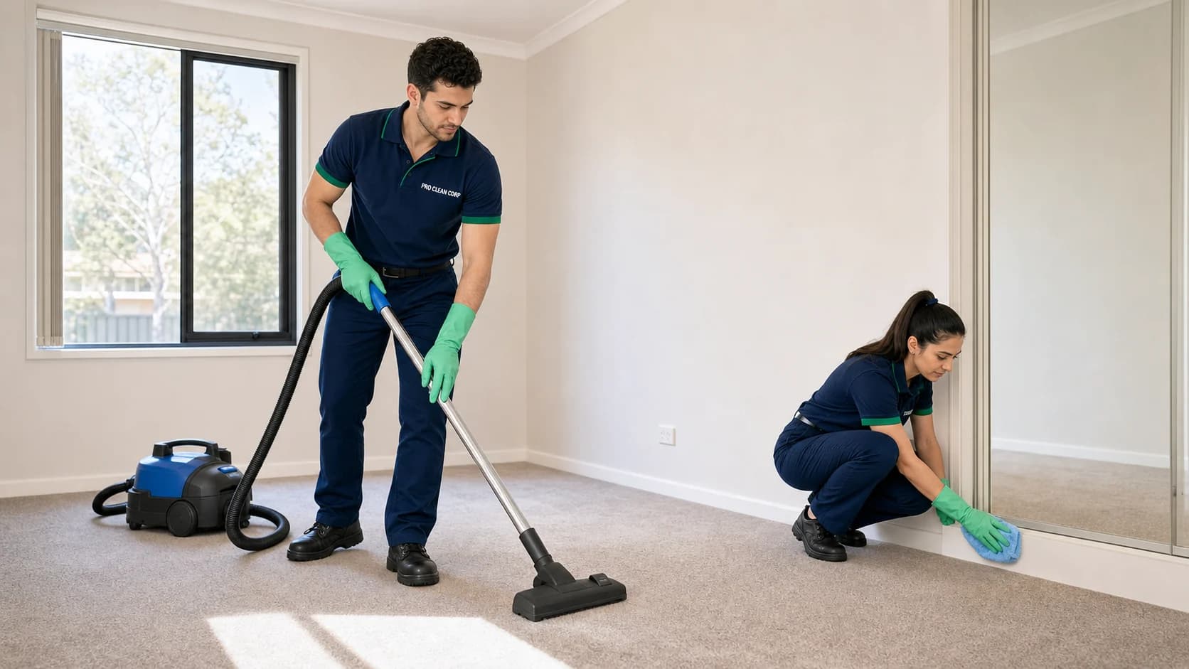 Our Cleaning Process in Action
