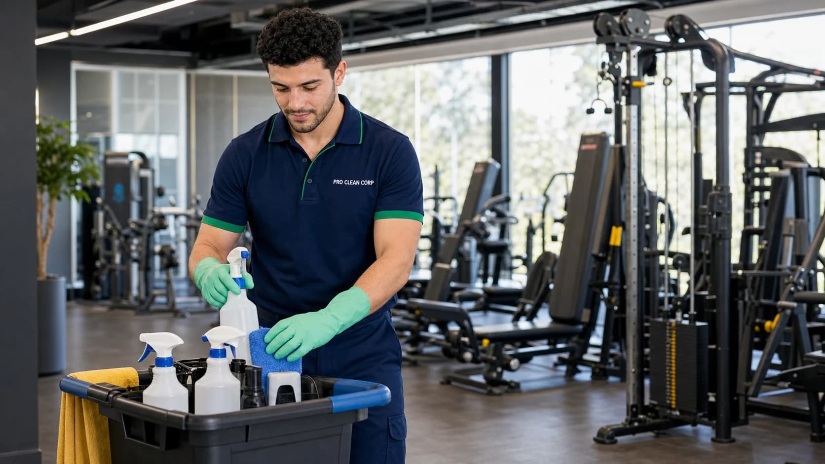 Gym Cleaning Overview Alexandria