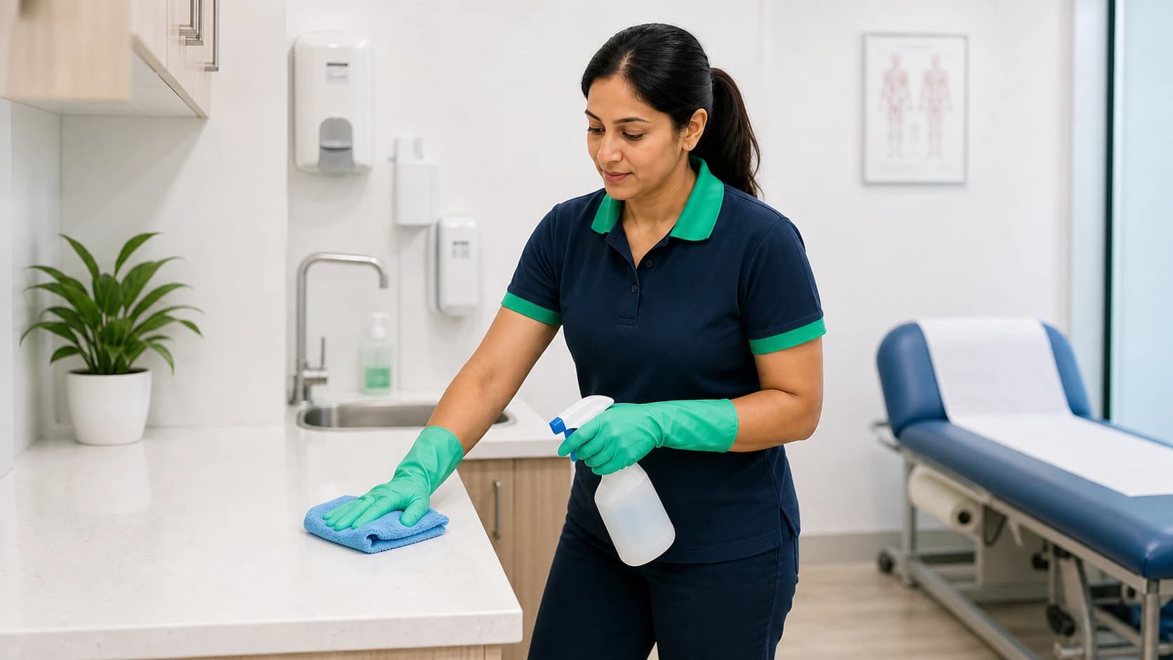 Medical Centre Cleaning specific areas covered
