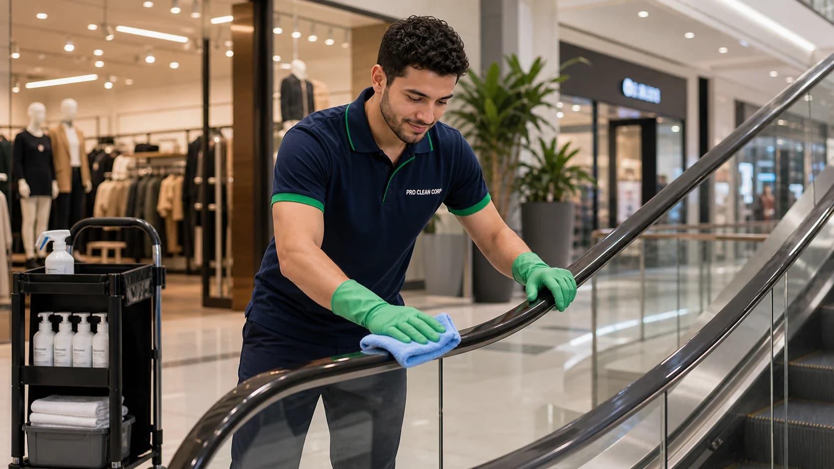Retail Cleaning specific areas covered